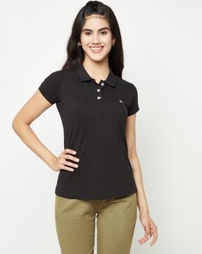 polo t-shirt with short sleeves