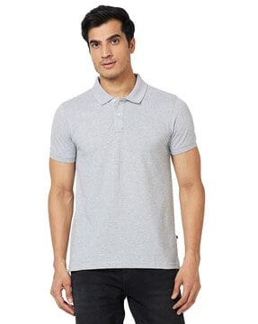 polo t-shirt with short sleeves