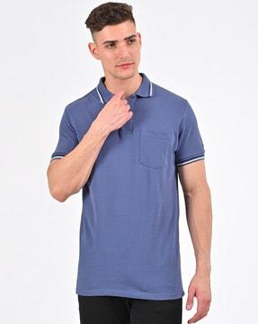 polo t-shirt with short sleeves