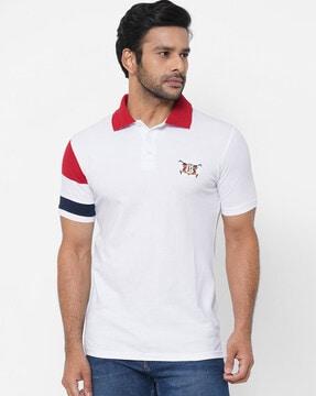 polo t-shirt with side vents