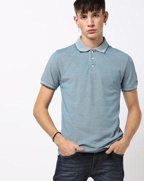 polo t-shirt with tipping