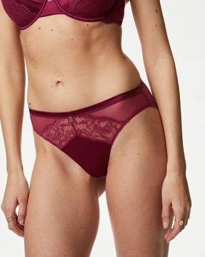 polyamide mix lace skinny fit knicker