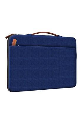 polyester grace 13.3 inches laptop bag - blue