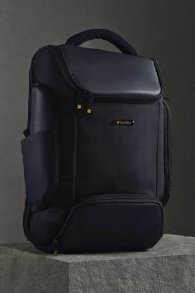 polyester men's laptop backpack - navy