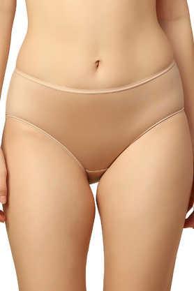 polyester women's panty pack of 1 - natural