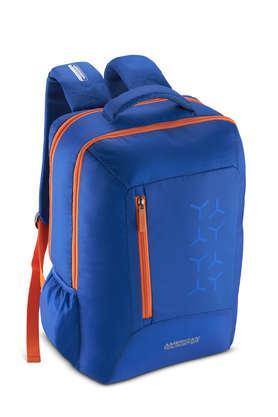 polyester zip closure unisex backpack - sigma 2.0 - blue - blue