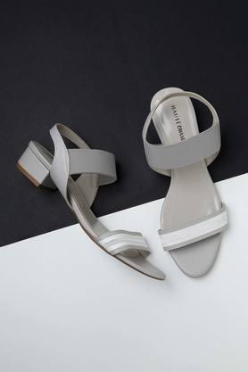 polyurethane slipon womens casual wear sandals - grey