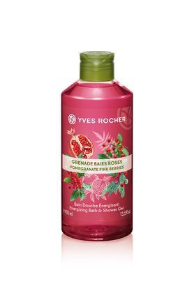 pomegranate pink berries energizing bath & shower gel
