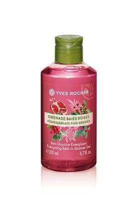 pomegranate pink berries energizing bath & shower gel