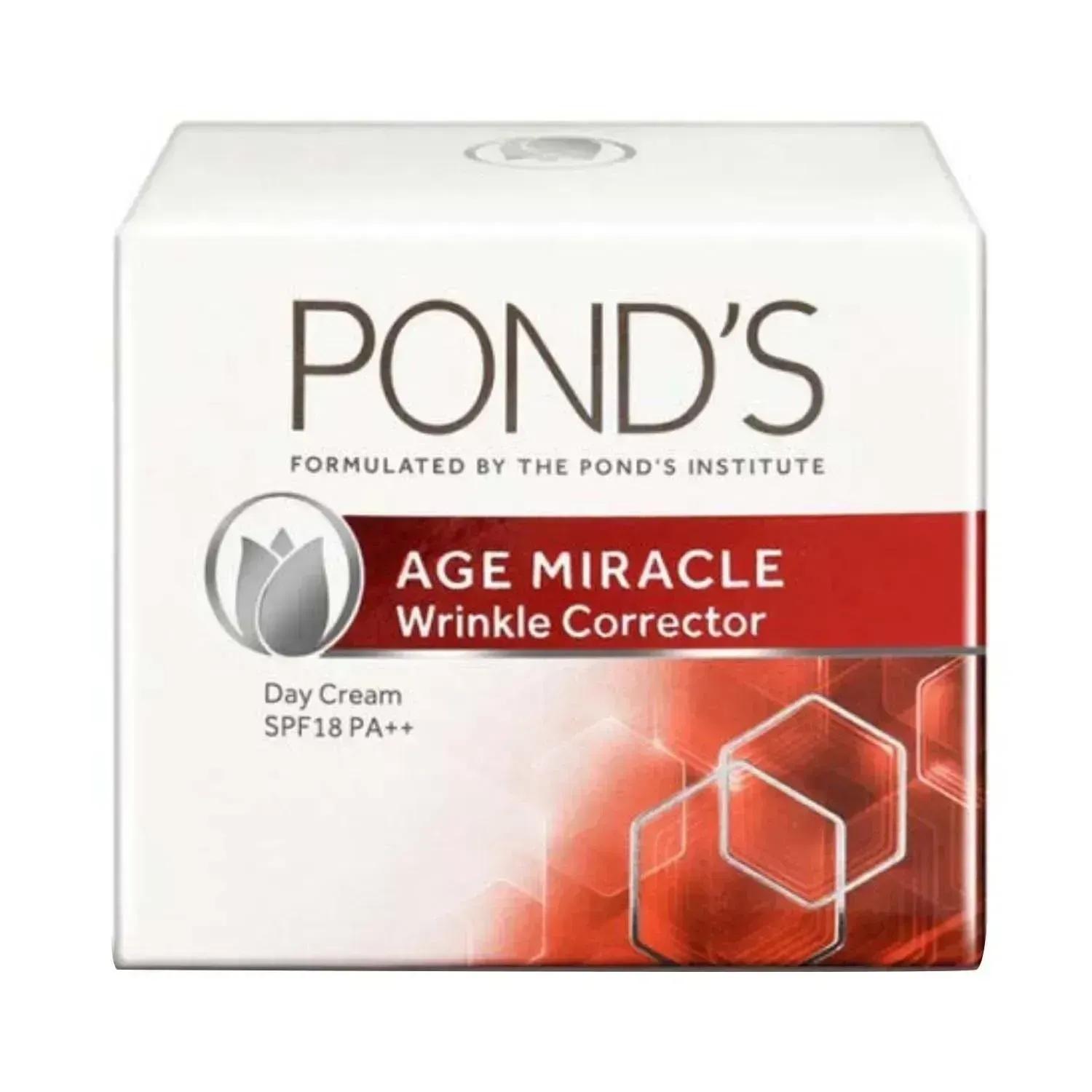 pond's age miracle wrinkle corrector day cream spf 18 pa++ (35g)
