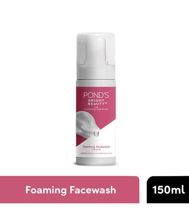 pond's bright beauty foaming pump facewash - 150 ml