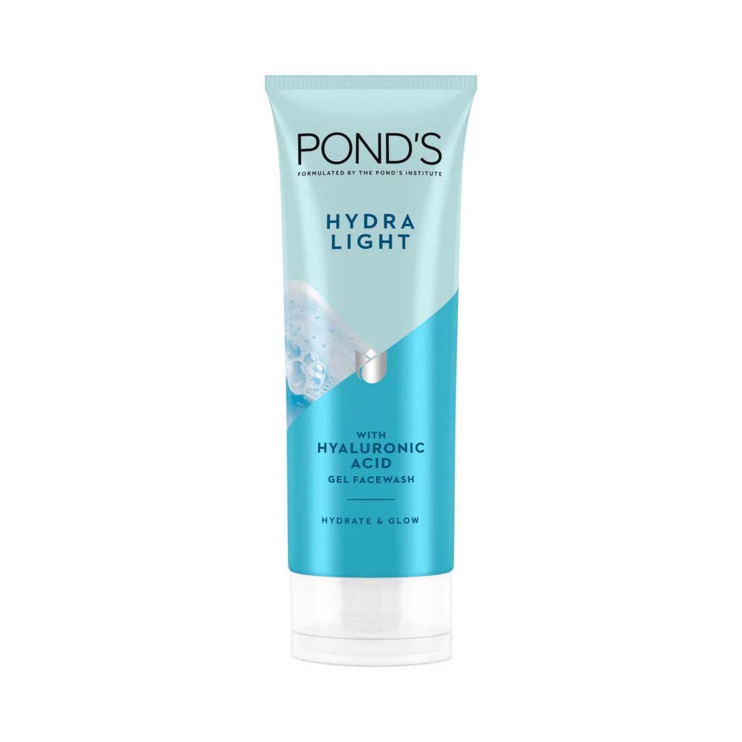 pond's hydra light hyaluronic acid hydrating gel face wash (100 g)