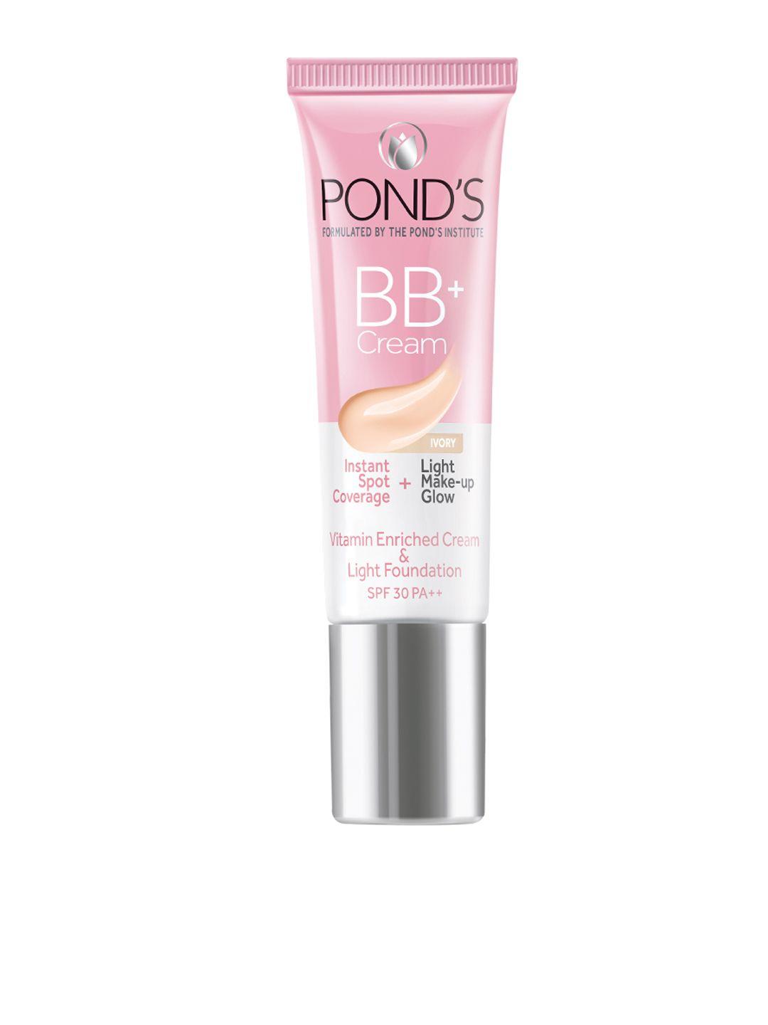 pond's bb+ cream instant spot coverage + natural glow 01 original 9 gm