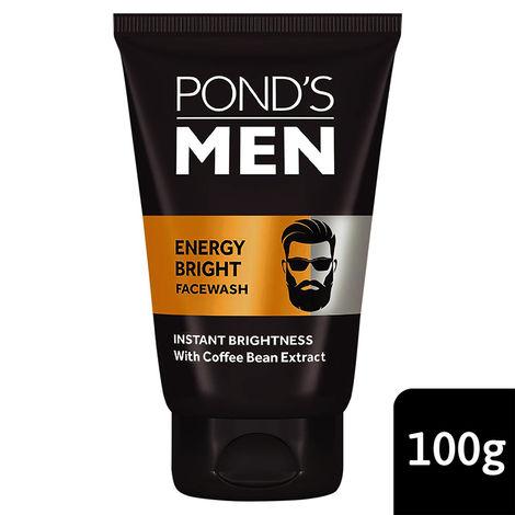 pond's men energy bright facewash  instant brightness with coffee bean (100 g)