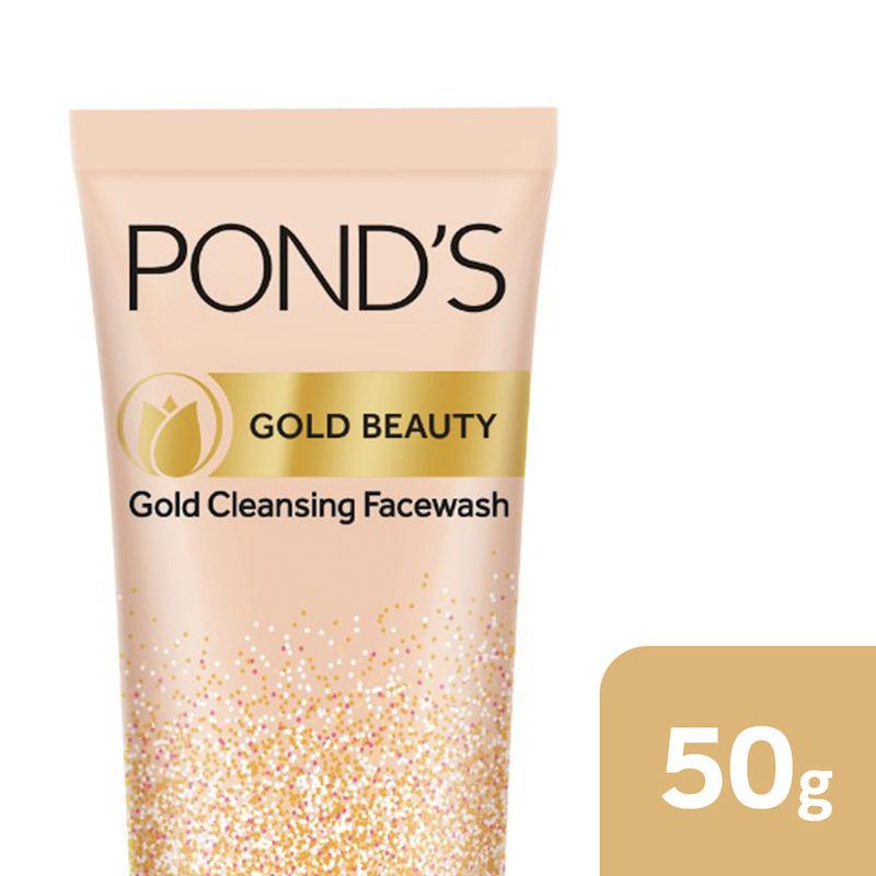 ponds gold beauty gold cleansing face wash