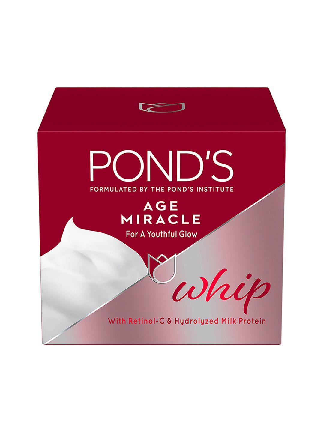 ponds age miracle whip cream with retinol-c & hydrolyzed milk protein - 20g