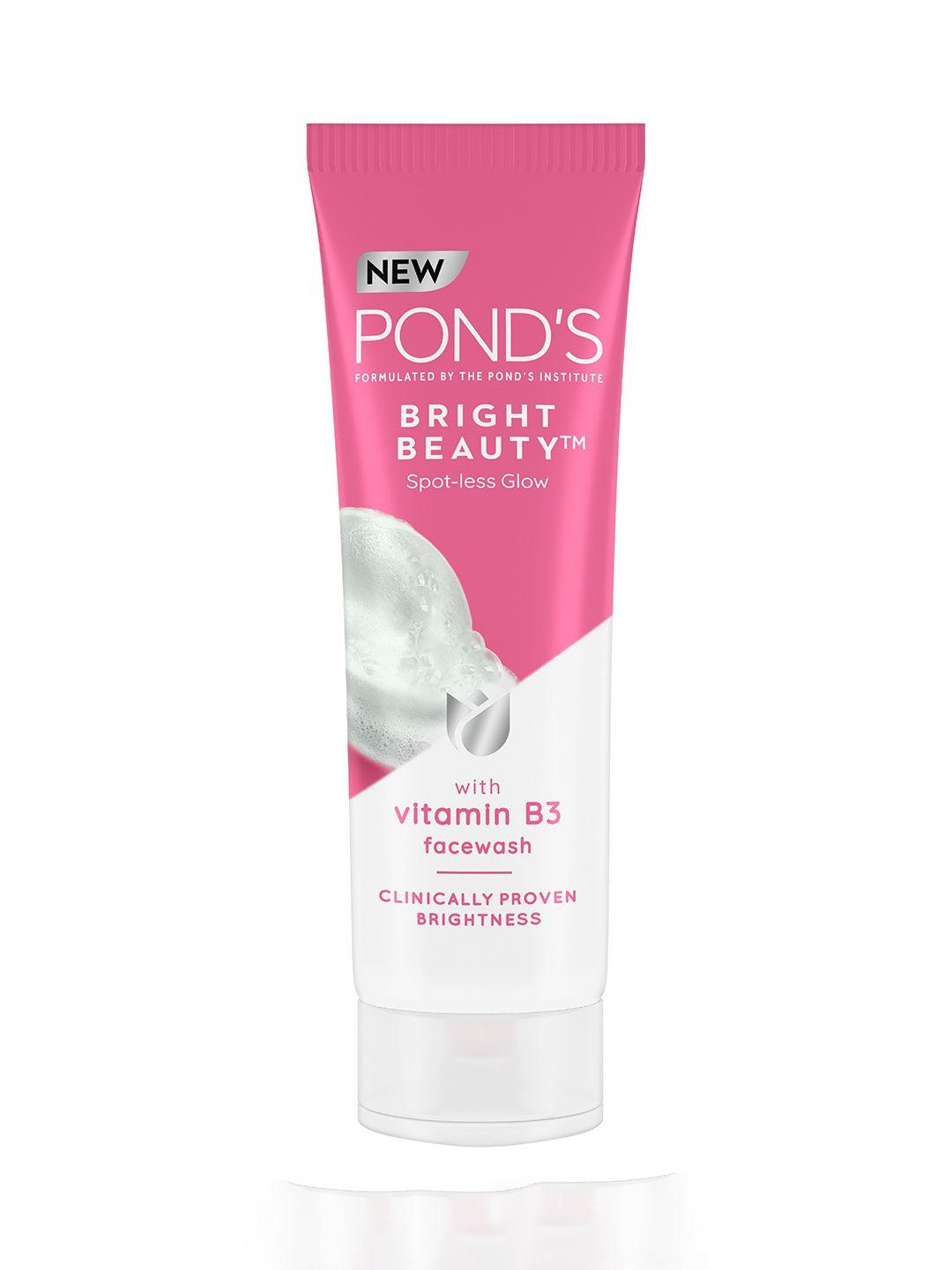 ponds bright beauty spot-less glow face wash with vitamin b3 - 50g