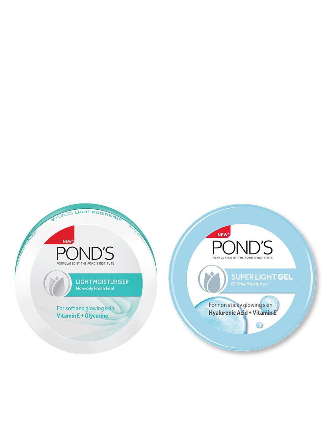 ponds set of 2 super non-oily fresh feel moisturiser