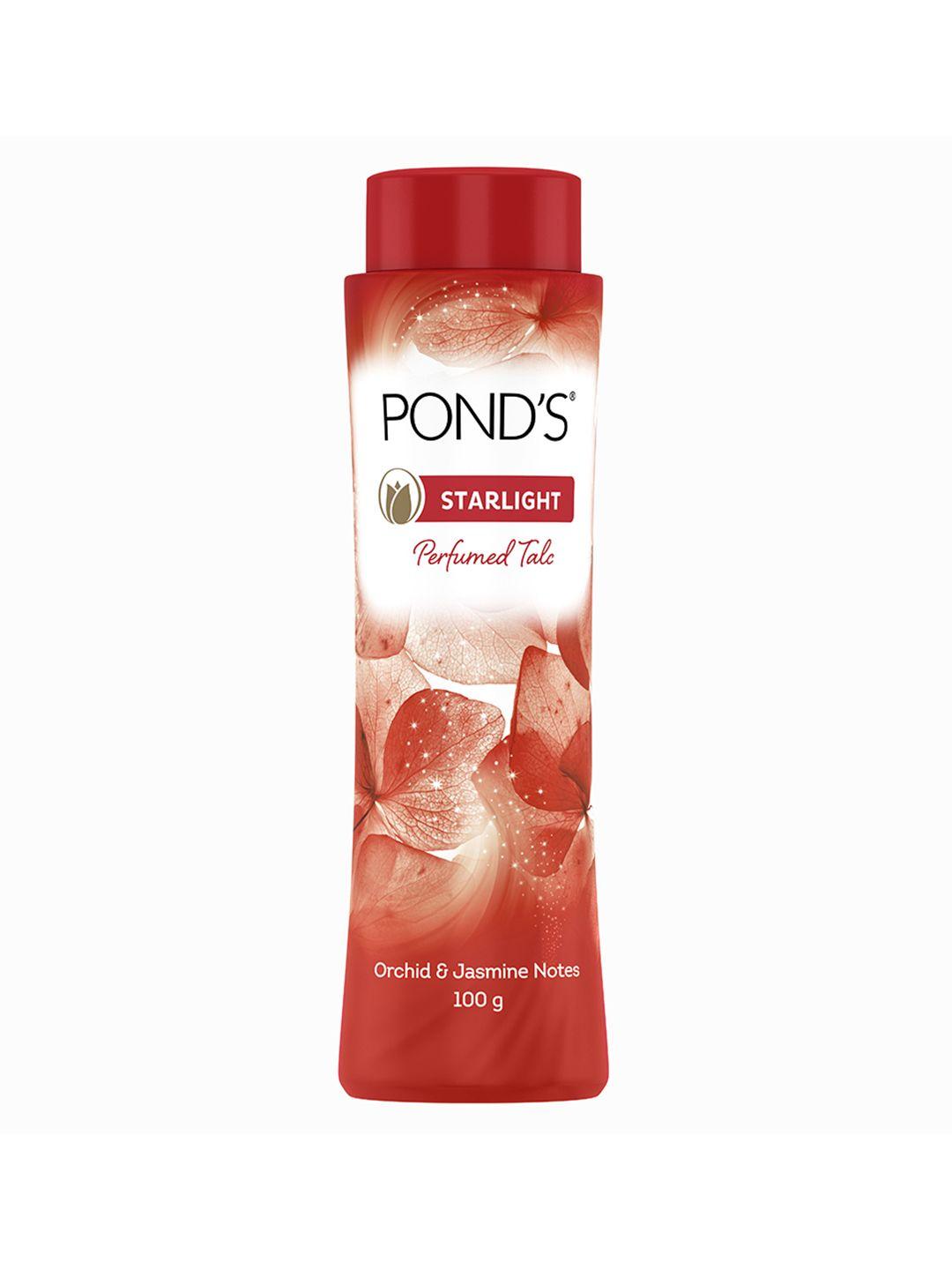 ponds starlight perfumed talc with orchid & jasmine notes - 100 g
