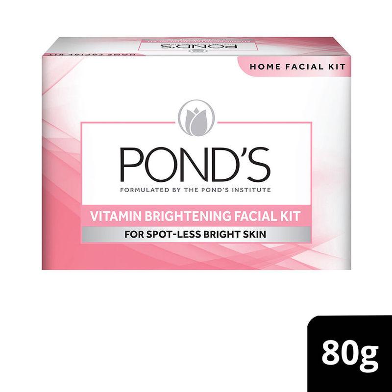 ponds vitamin brightening home facial kit in just 6 easy steps