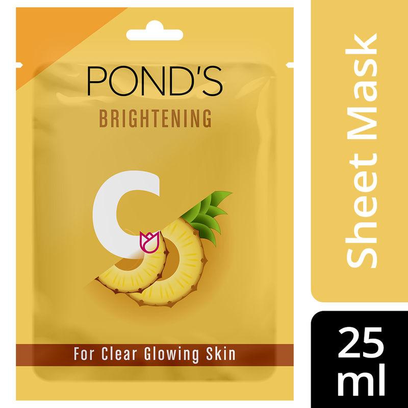 ponds vitamin with 100% natural extracts sheet mask