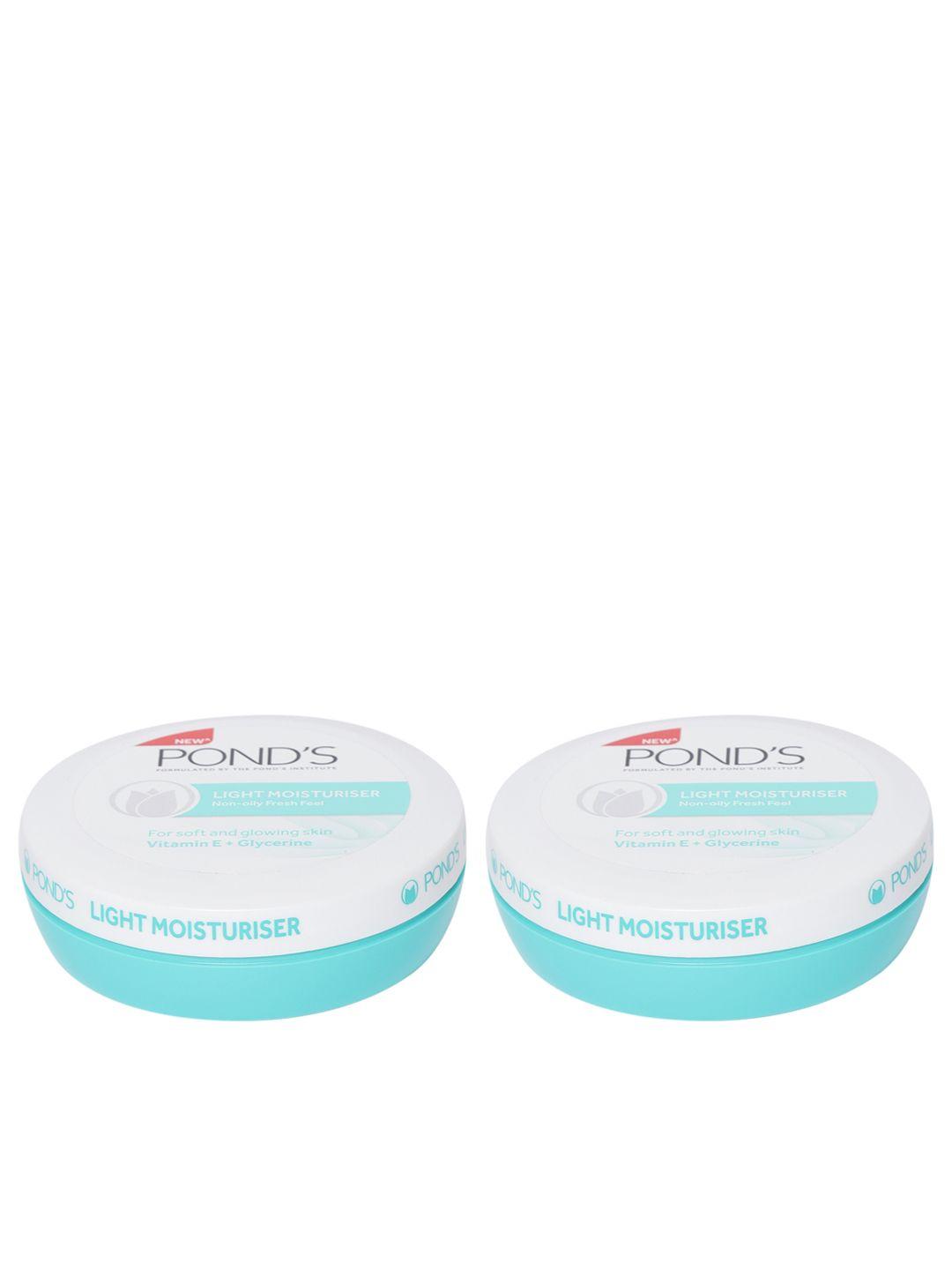 ponds women set of 2 non-oily fresh feel light moisturiser