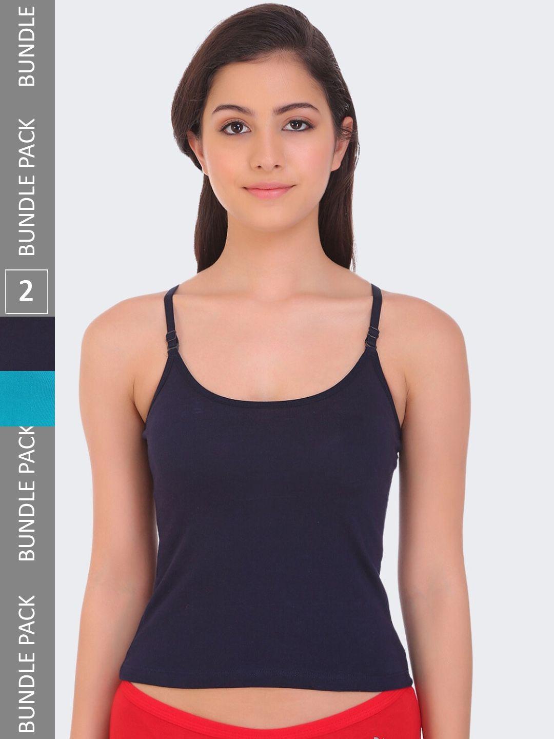 pooja ragenee pack of 2 pure cotton camisole