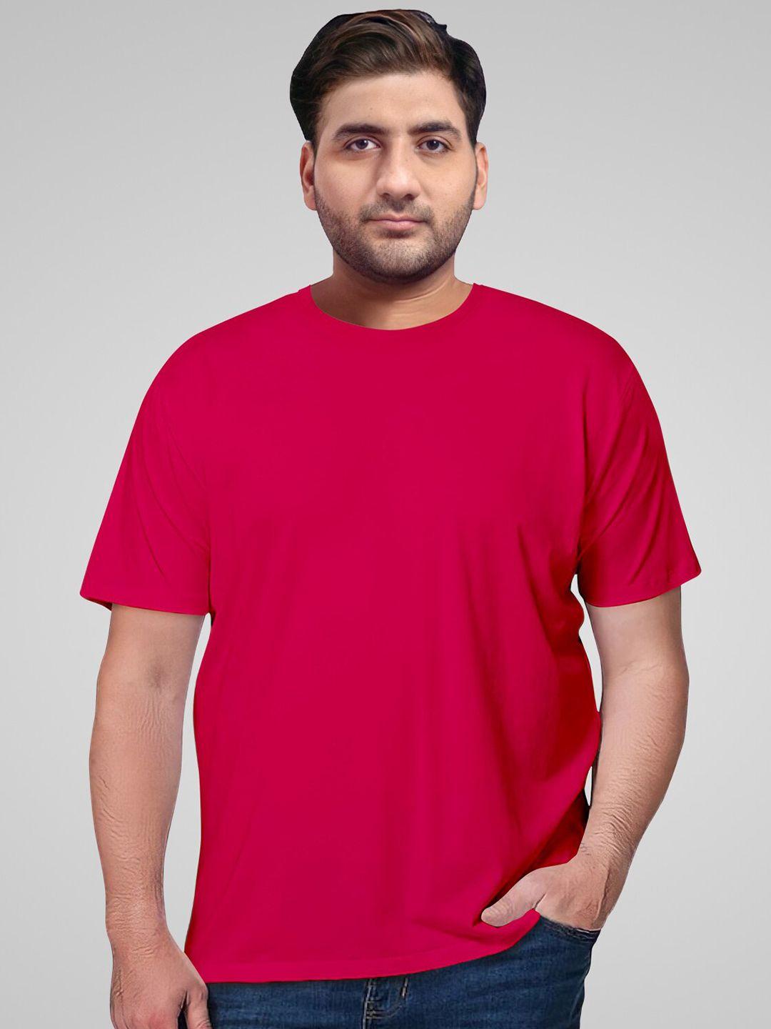 pootlu men maroon t-shirt