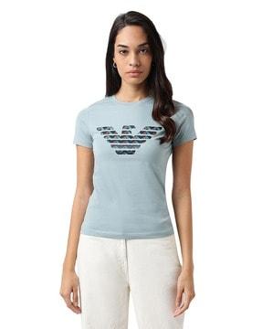 pop blossom blended regular fit t-shirt