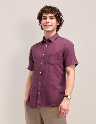 poplin tailored fit shirt