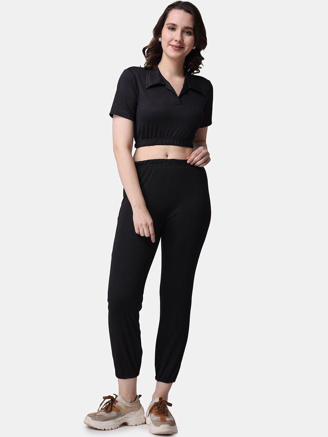 popwings crop top & joggers co-ords