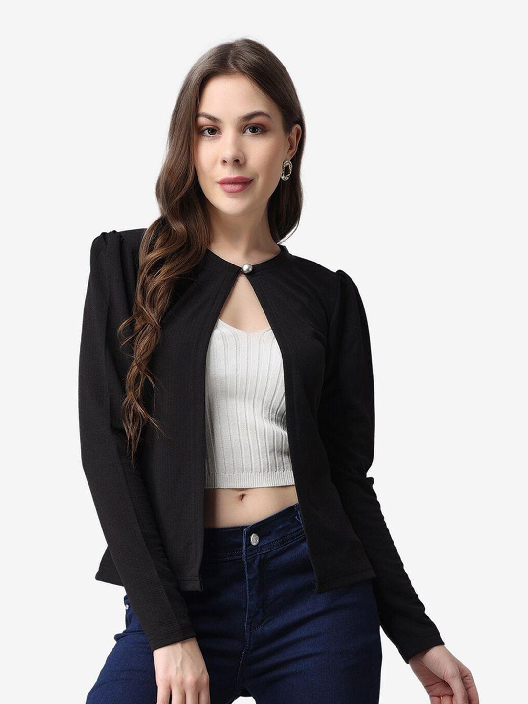 popwings women black shrug