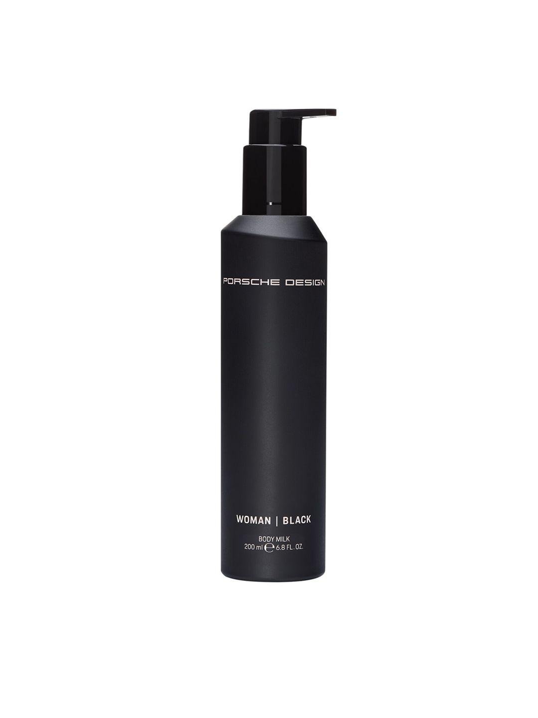 porsche black body milk lotion 200 ml