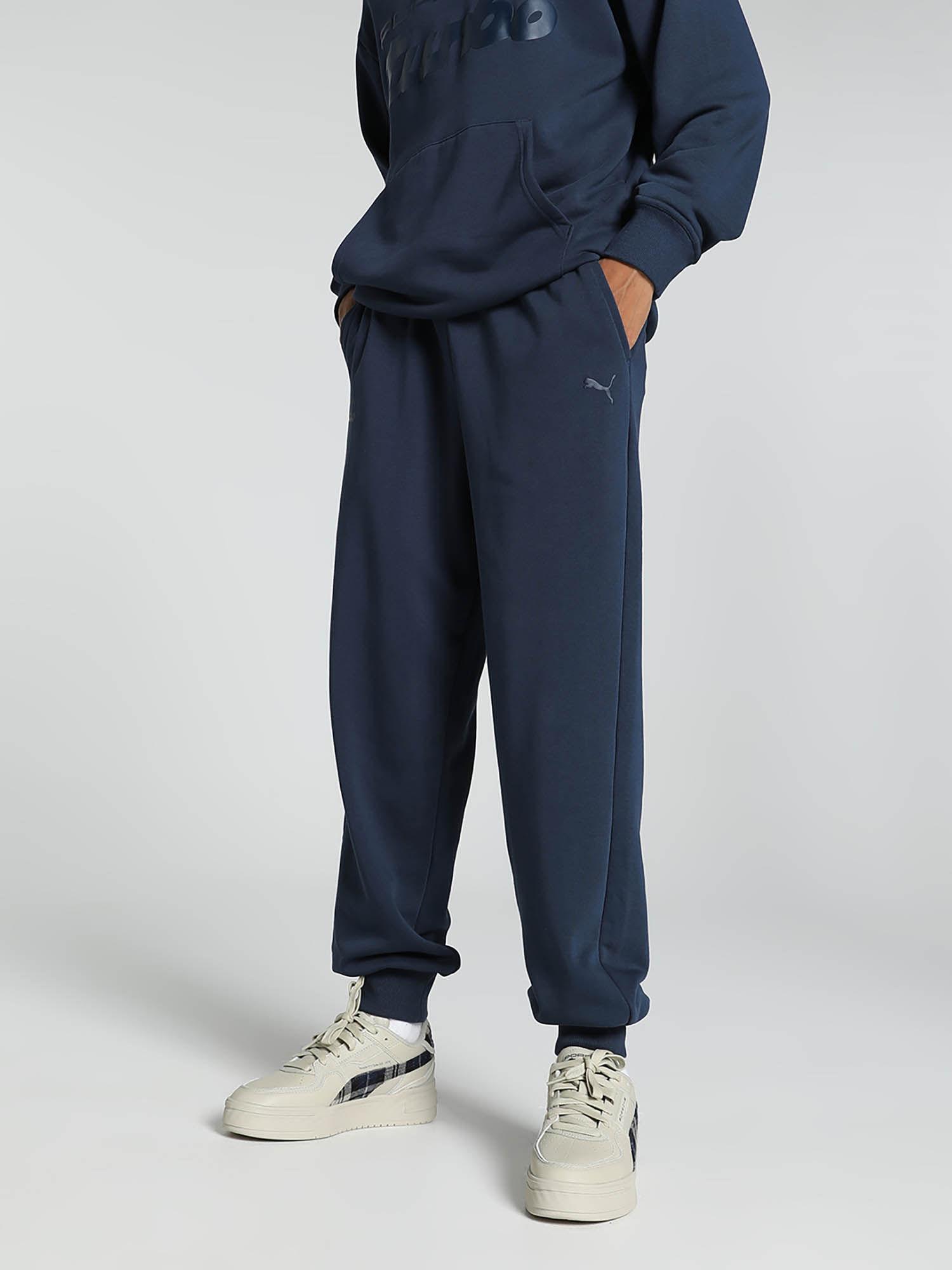 porsche legacy essentials men's blue sweat pants