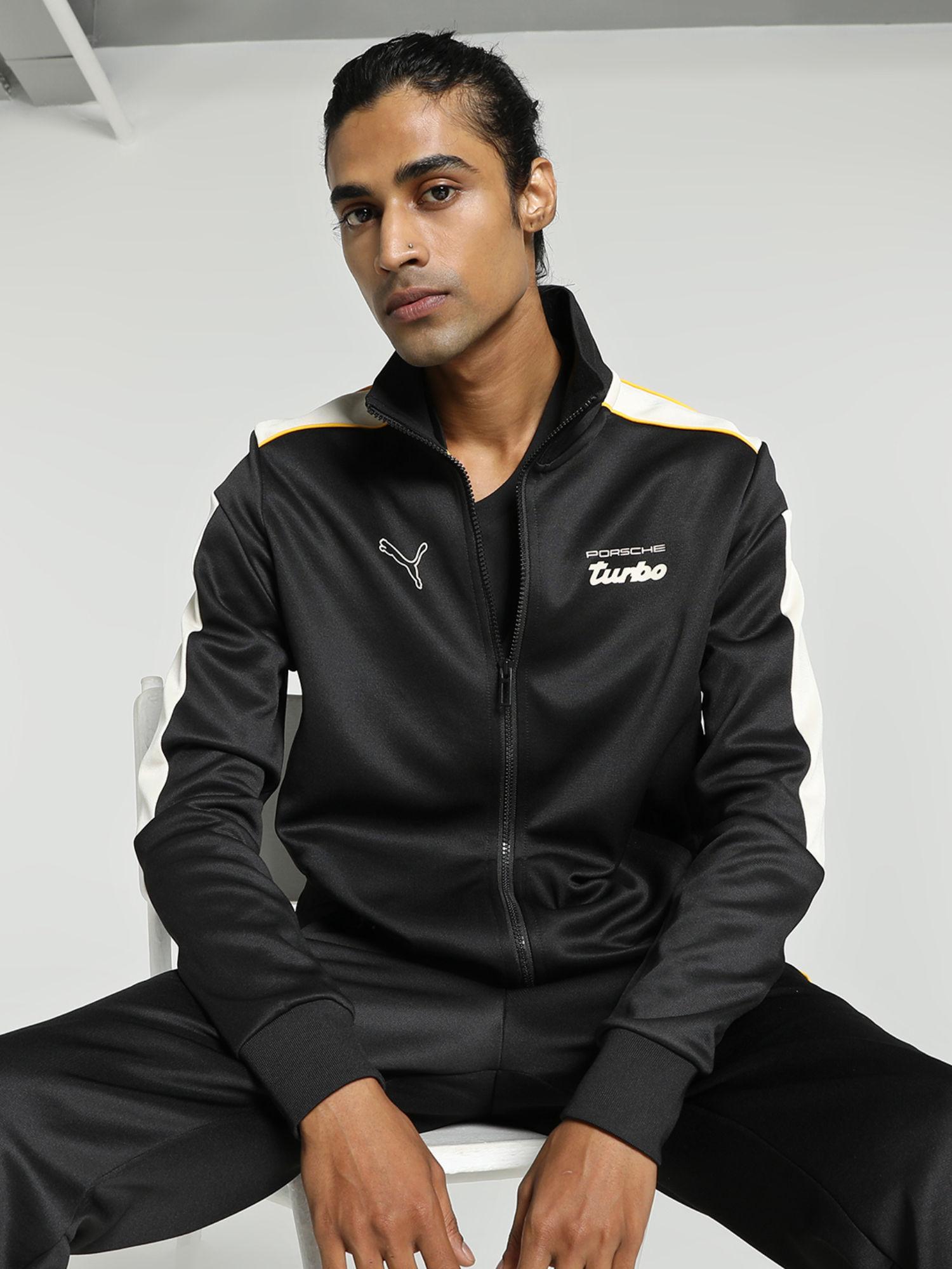 porsche legacy mt7 mens black track jacket