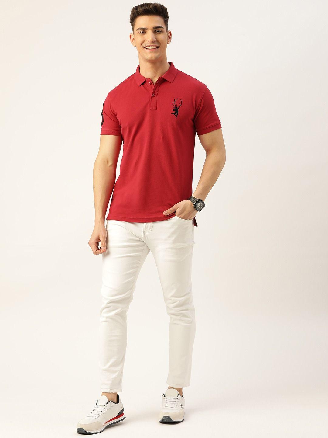 portblair polo collar cotton t-shirt