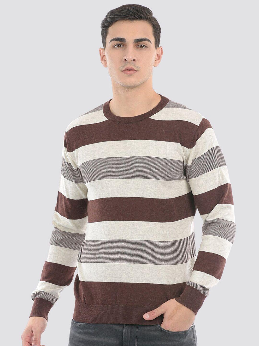 portobello colourblocked cotton pullover sweater