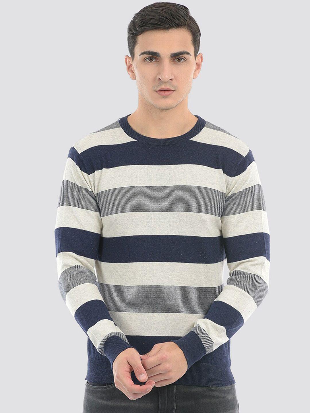 portobello colourblocked round neck pullover