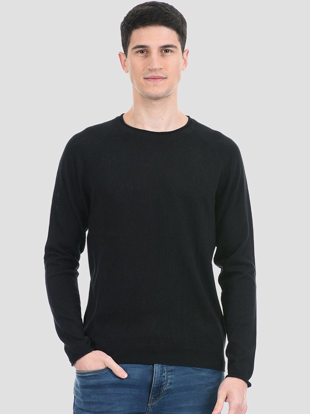 portobello men black pullover