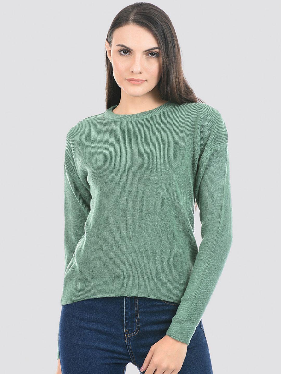 portobello round neck pullover sweater