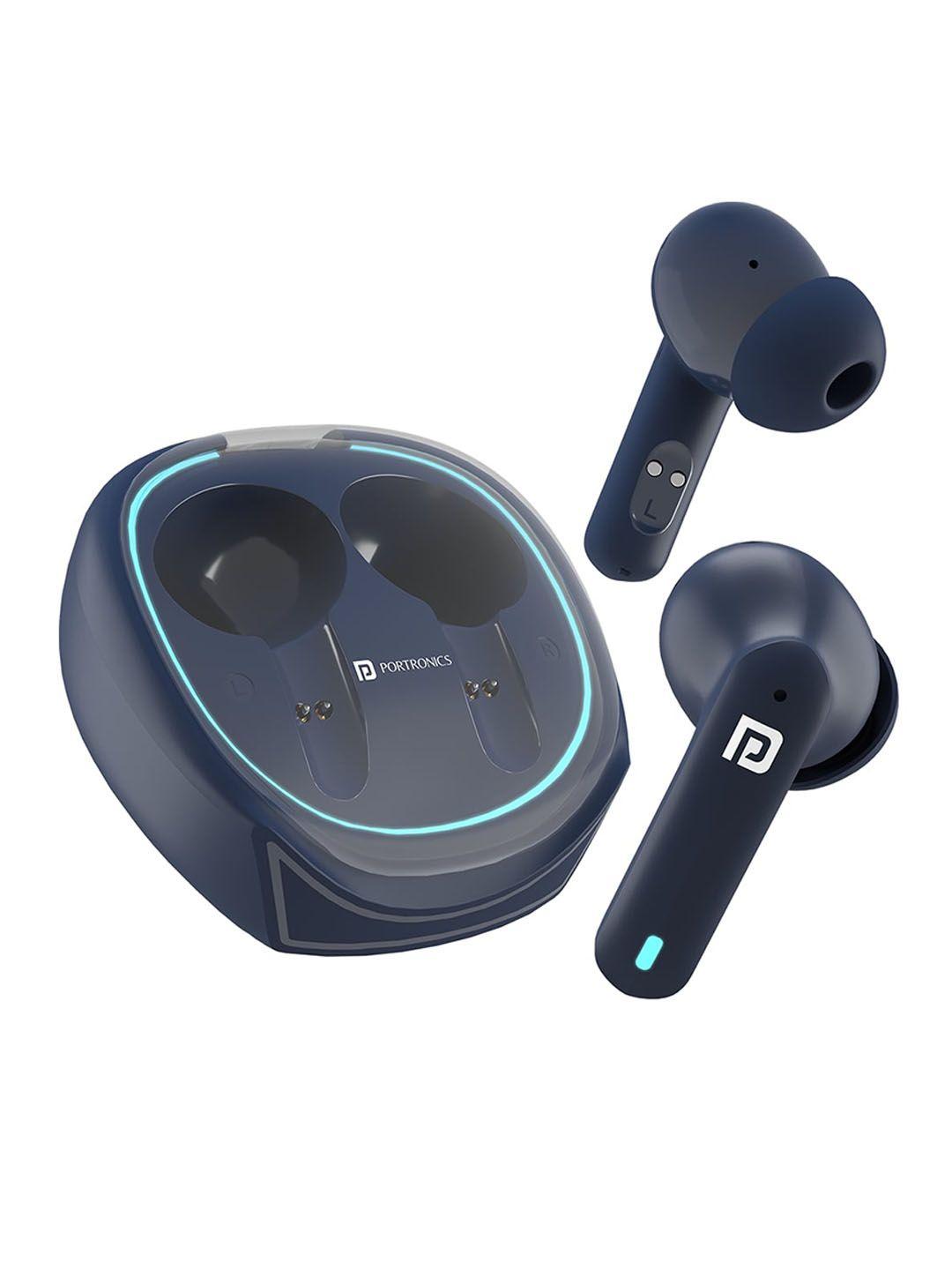 portronics true wireless earbuds with 4hd enc