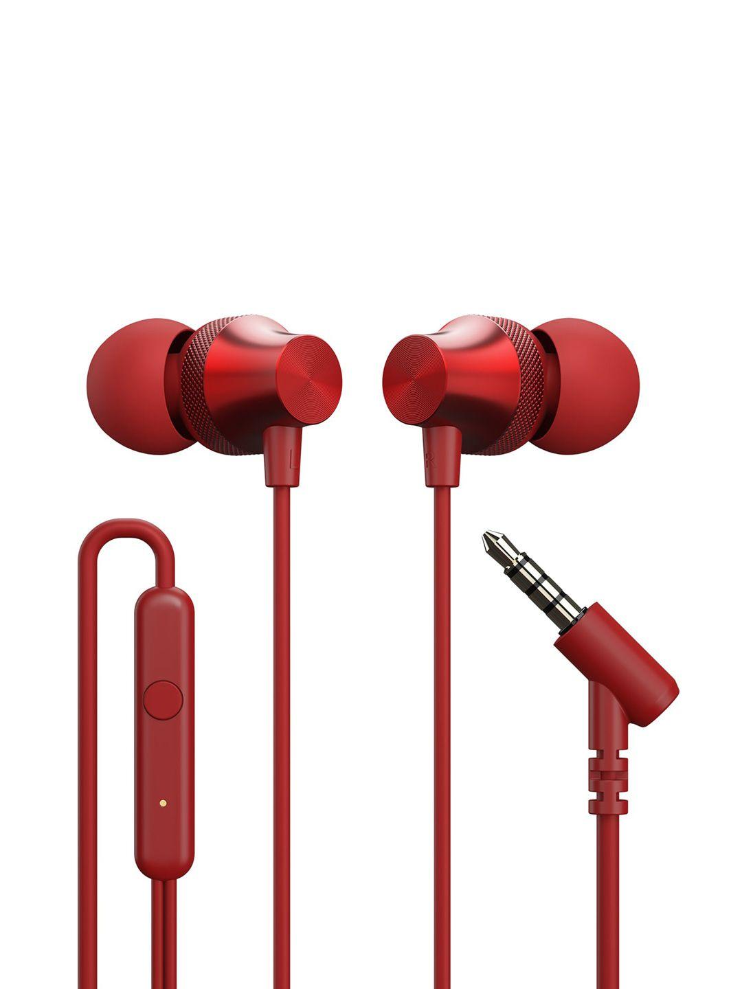 portronics wired earphone with mic