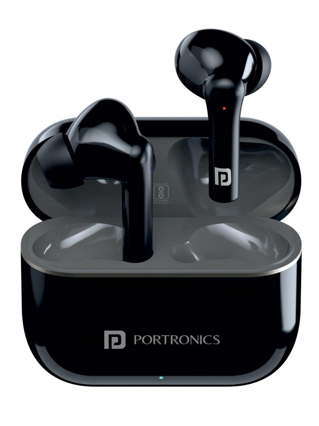 portronics wireless bluetooth twins s6 headphones