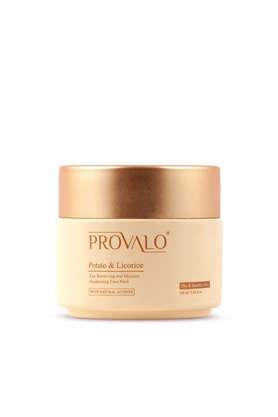 potato & licorice tan removing and moisture awakening face mask for dry & sensitive skin (unisex) - 100ml
