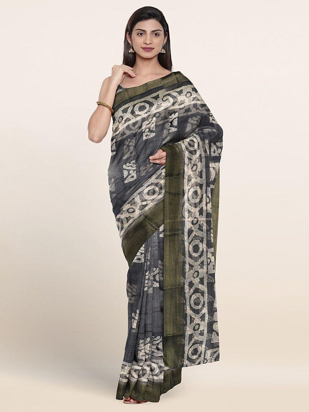 pothys batik printed saree