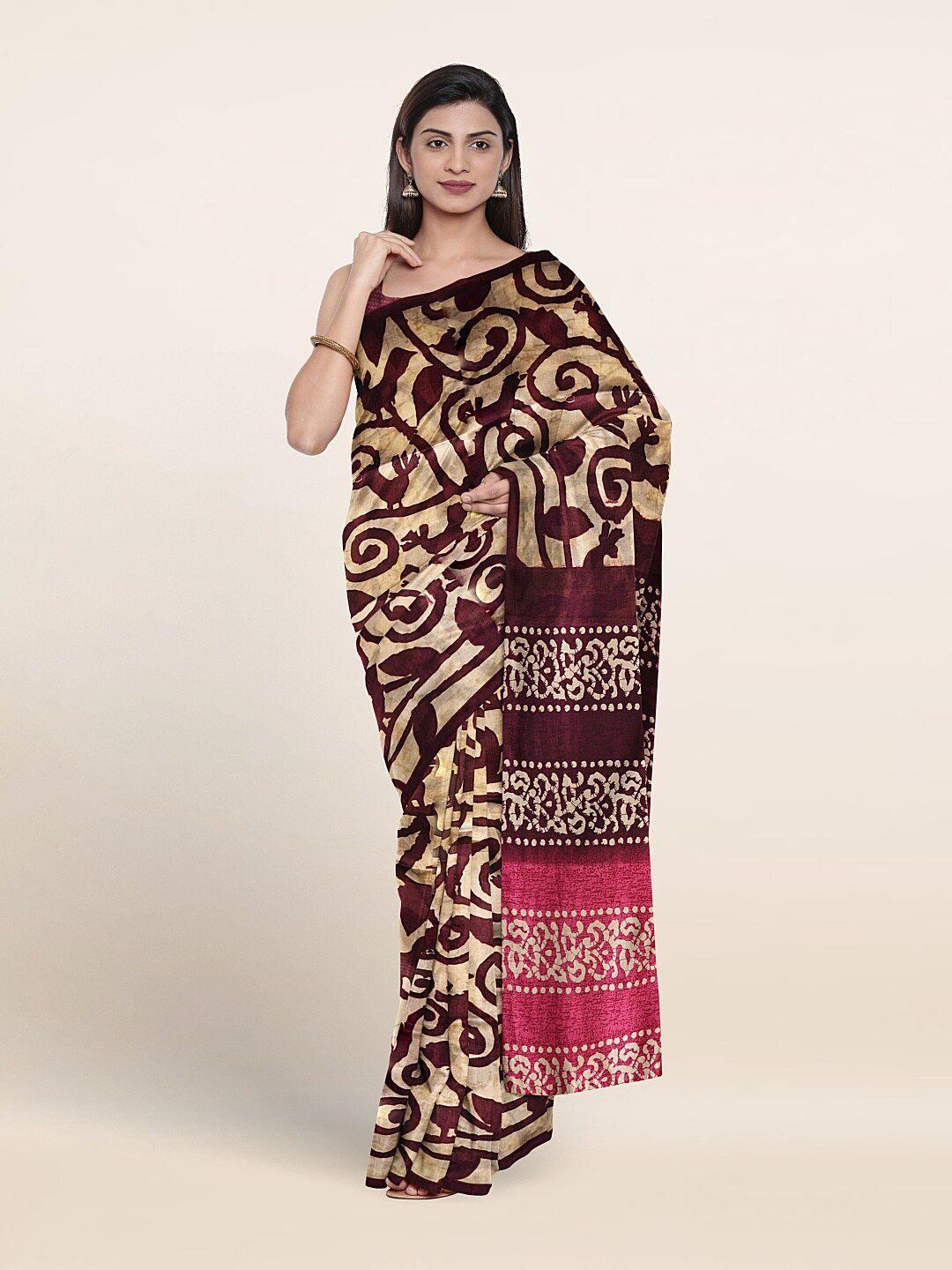 pothys ethnic motifs printed saree