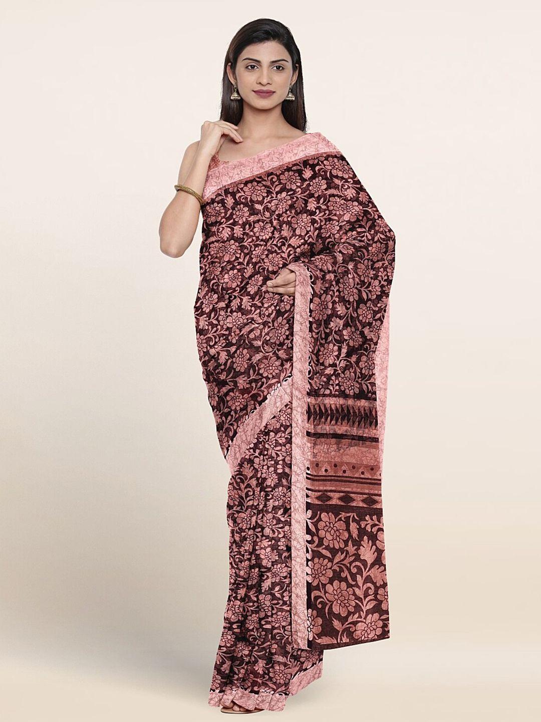 pothys floral printed saree