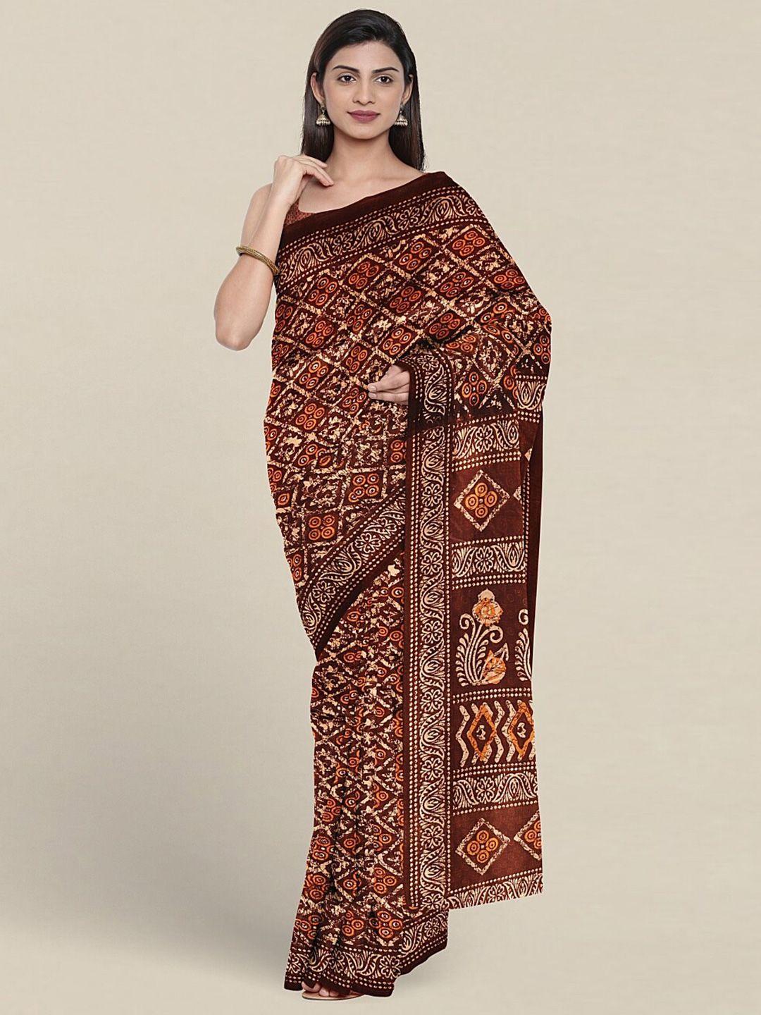 pothys geometric printed saree