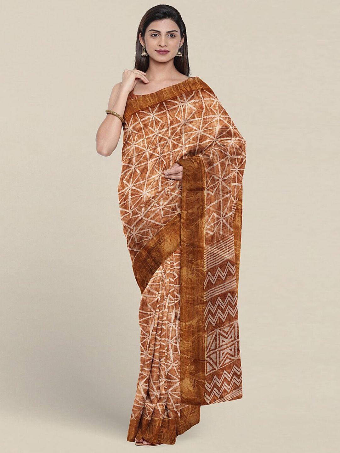 pothys geometric printed saree