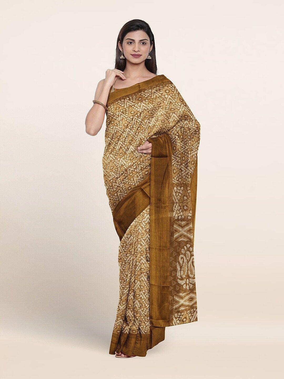 pothys geometric printed saree